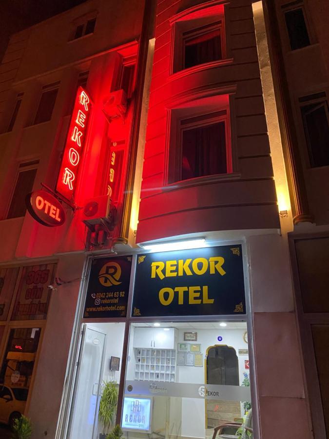 אנטליה Rekor Otel מראה חיצוני תמונה